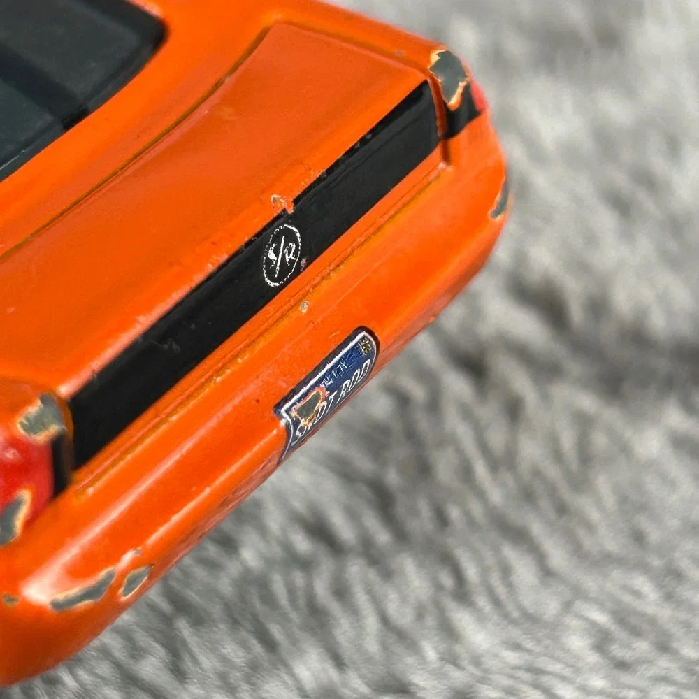 Disney Pixar Cars Snot Rod Orange Diecast Toy Muscle Car Loose